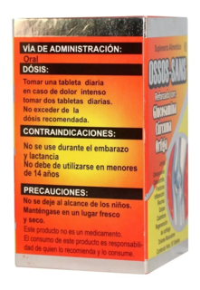 Foto 2 | Suplemento Alimenticio Ossos-Sans para Dolor Reumas Cartílago Ortiga con 30 Tabletas