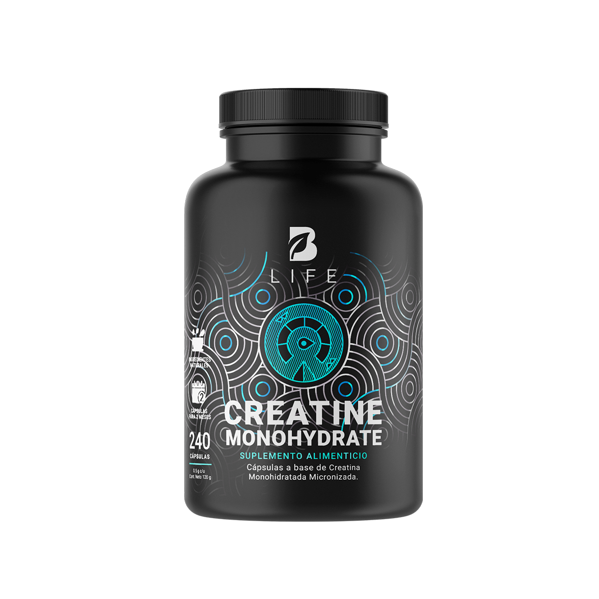 Suplemento Alimenticio B Life Creatine Monohydrate 240 Cápsulas