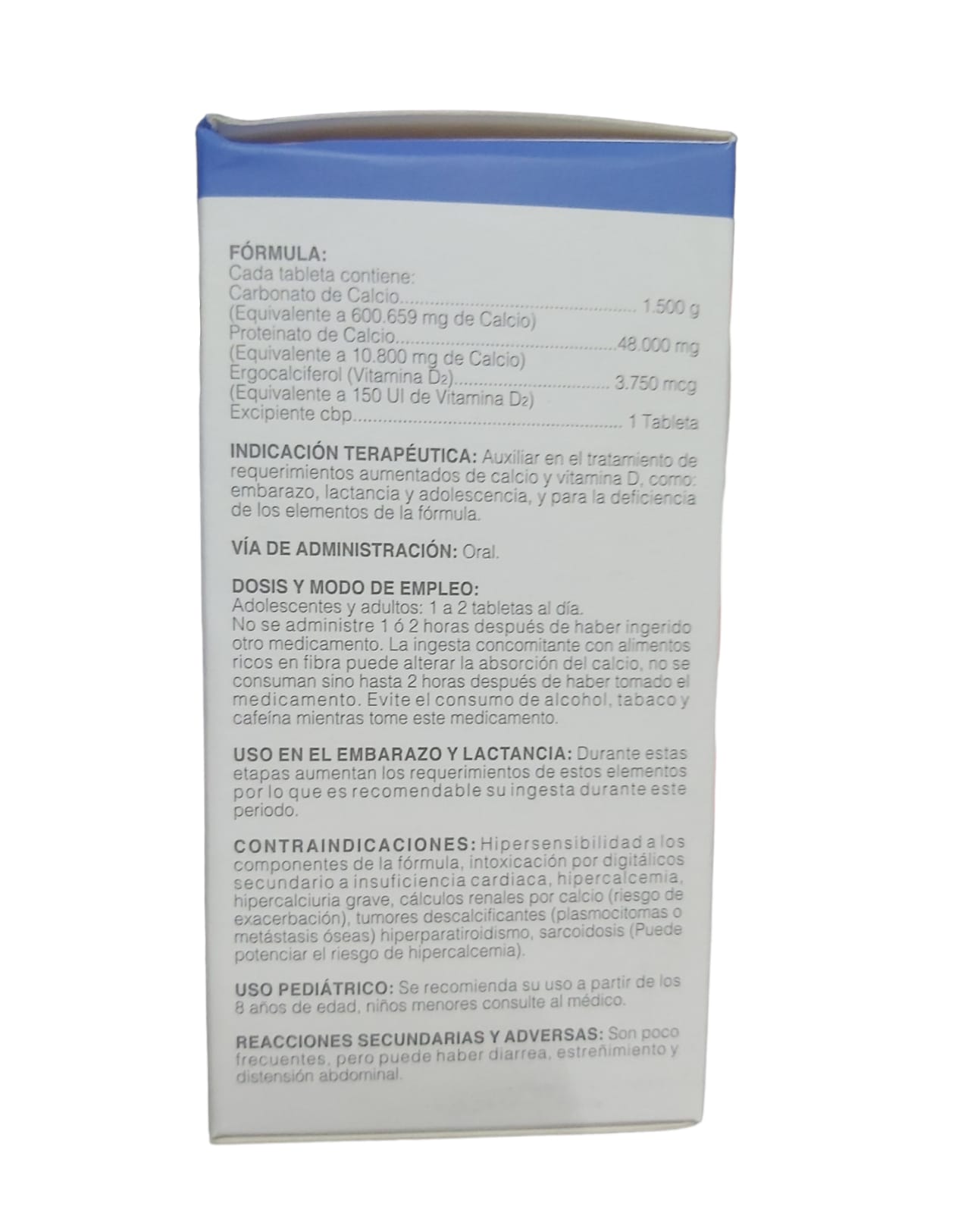 Foto 2 | Caltrón Genérico 600 D Salud Natural Con 60 Tabletas