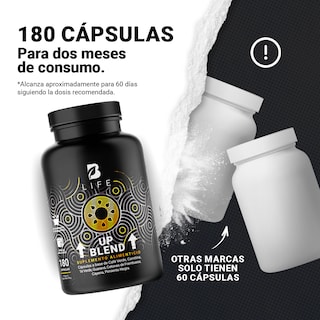 Foto 4 | Up Blend de 180 Cápsulas Ingredientes Naturales Up Blend B Life