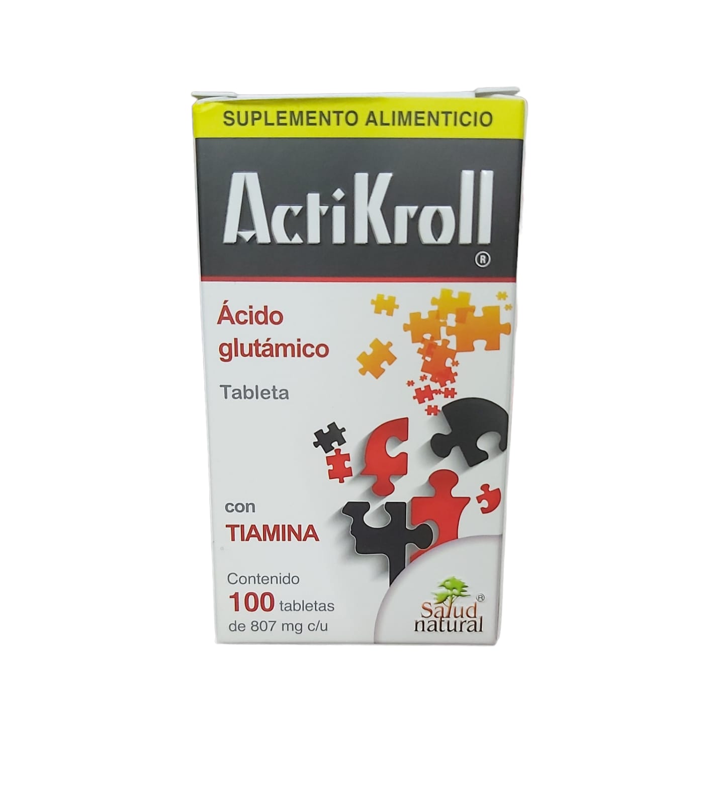 Actikroll Salud Natural 100 Tabletas con 807 Mg