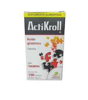 Foto 1 | Actikroll Salud Natural 100 Tabletas con 807 Mg
