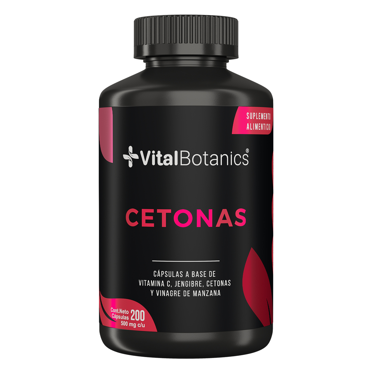Foto 2 pulgar | Suplemento Alimenticio​​ Vitalbotanics Cetonas 200 Cápsulas