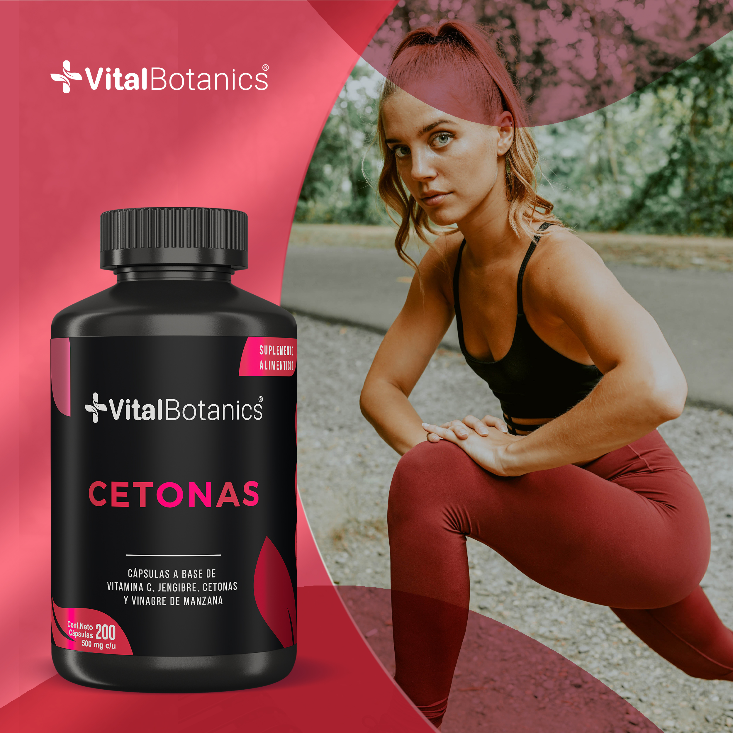 Foto 6 pulgar | Suplemento Alimenticio​​ Vitalbotanics Cetonas 200 Cápsulas