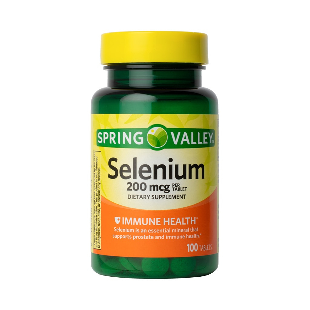 Foto 2 pulgar | Selenio Selenium 200 MCG 100TAB Spring Valley Anticancerígeno Antioxidante
