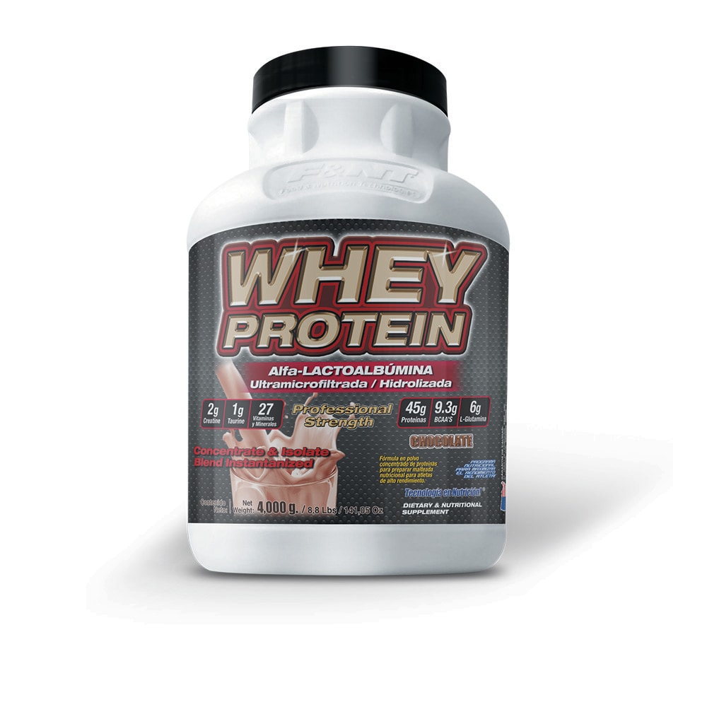 Whey Protein 4,000 Gr Sabor Chocolate $1,500