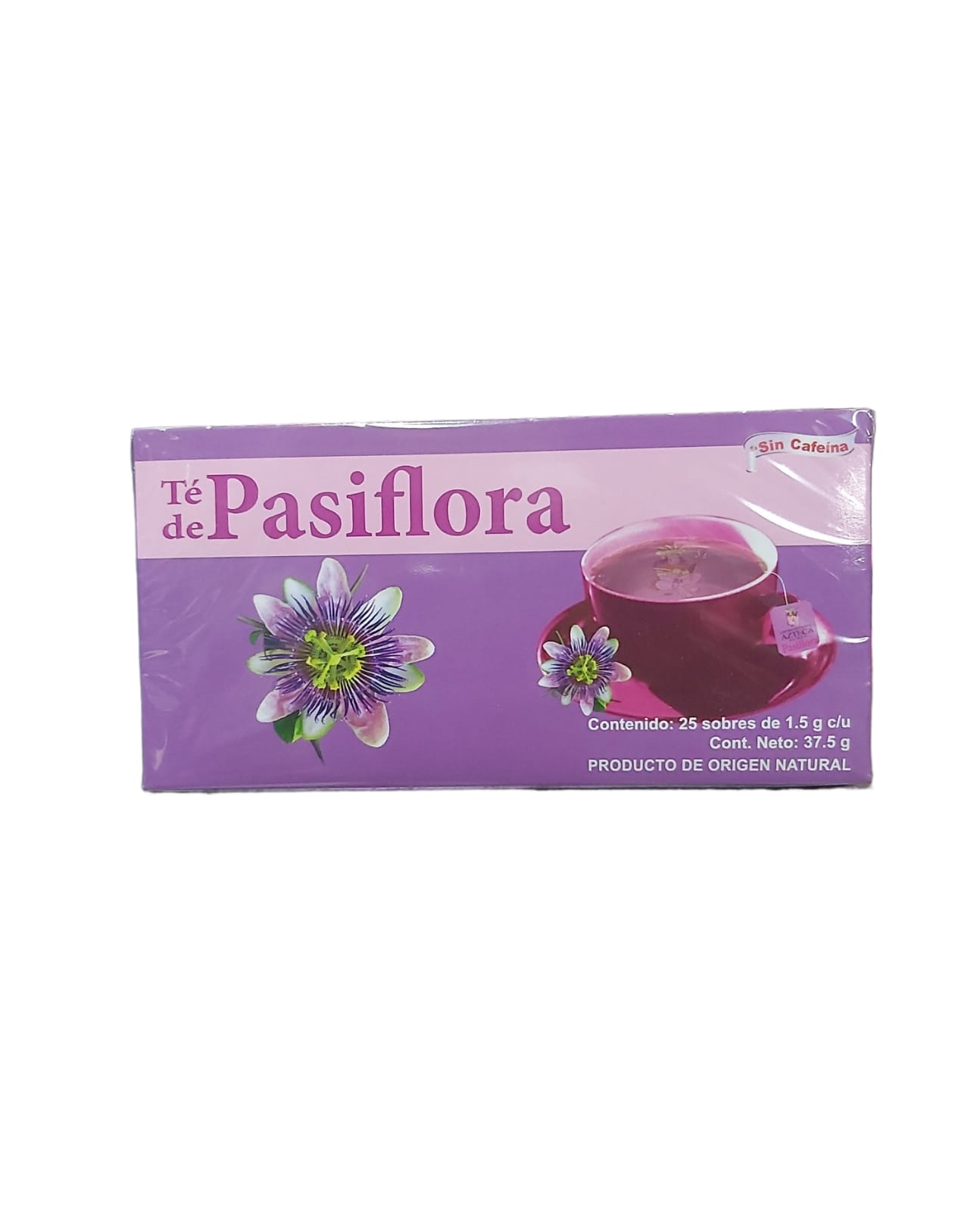 Te De Pasiflora Cba Con 25 Sobres De 1.5 G C/u