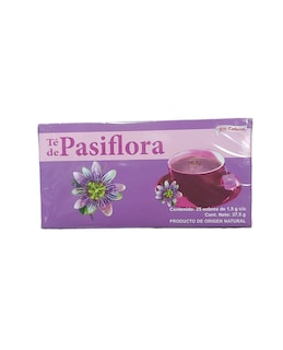 Foto 1 | Te De Pasiflora Cba Con 25 Sobres De 1.5 G C/u