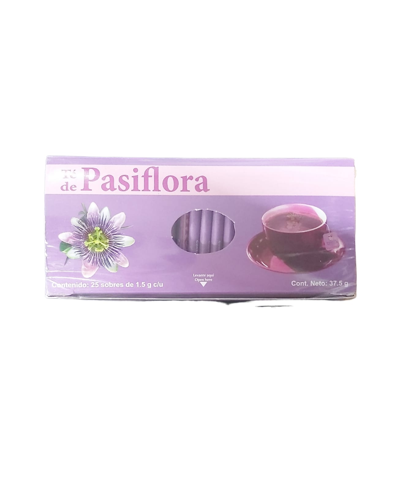 Foto 3 pulgar | Te De Pasiflora Cba Con 25 Sobres De 1.5 G C/u