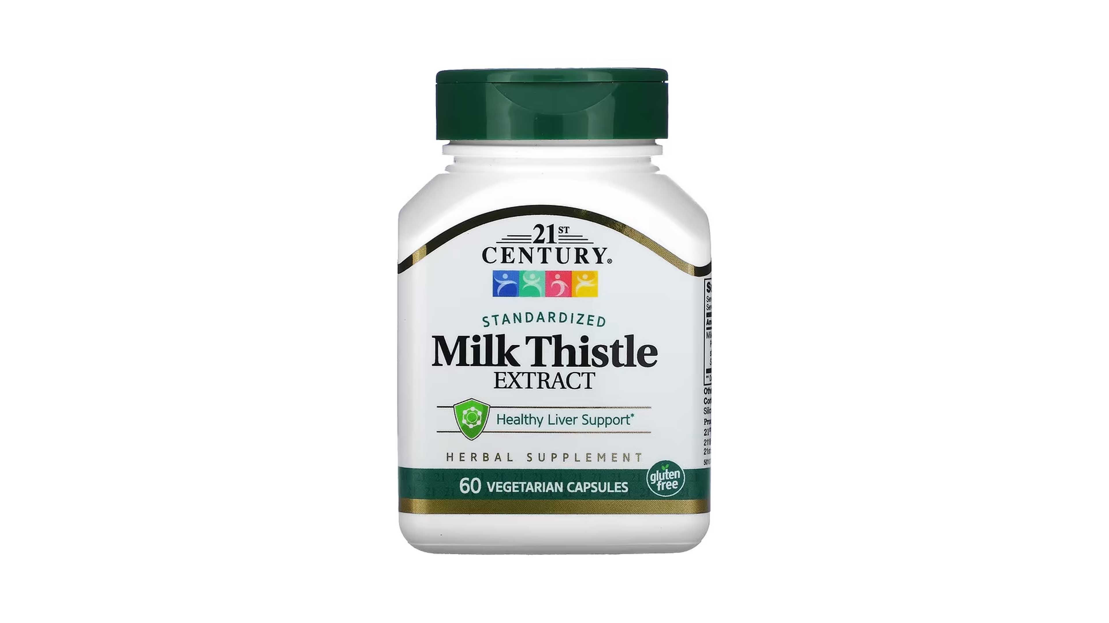 Foto 2 pulgar | Cardo Mariano 175 Mg Century 21st Milk Thistle 60 Capsulas