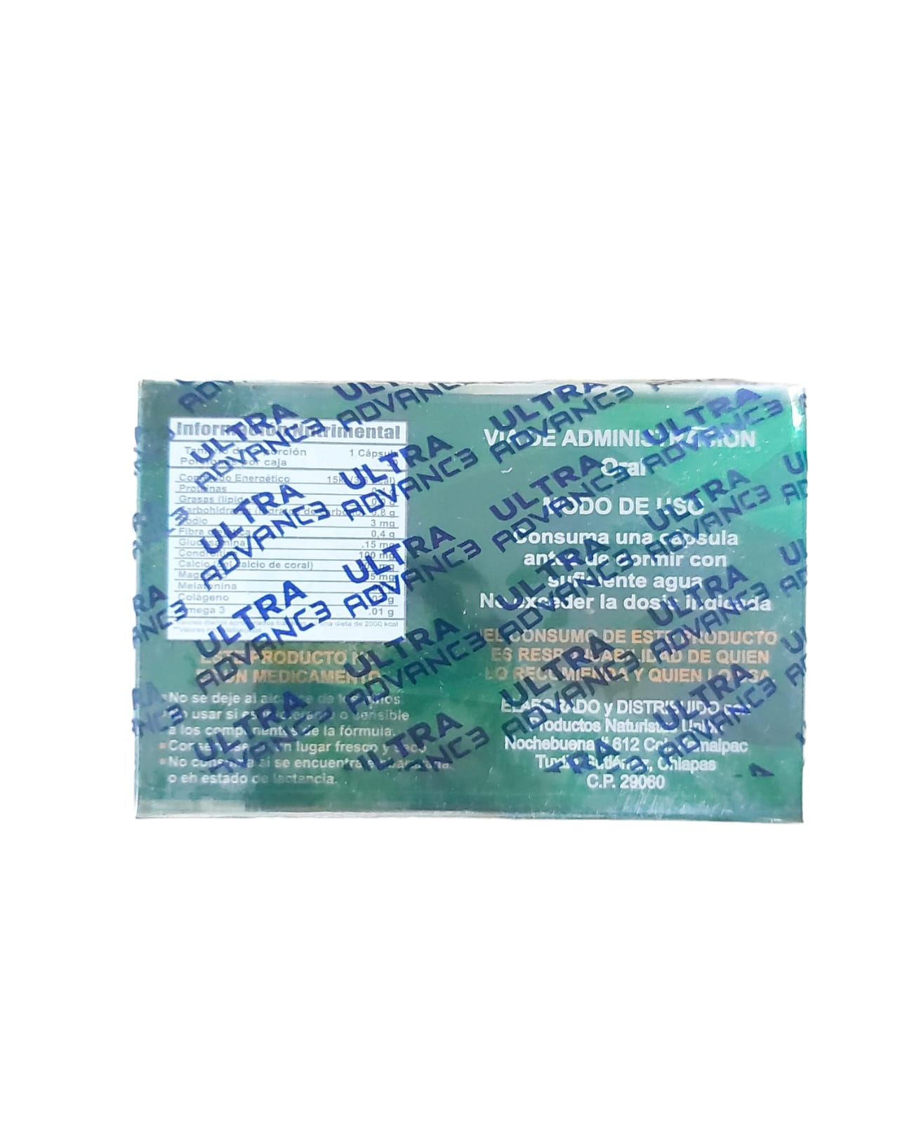 Foto 2 | Ultra Advanc3 Pm Ultradvance con 30 caps de 500 mg c/u