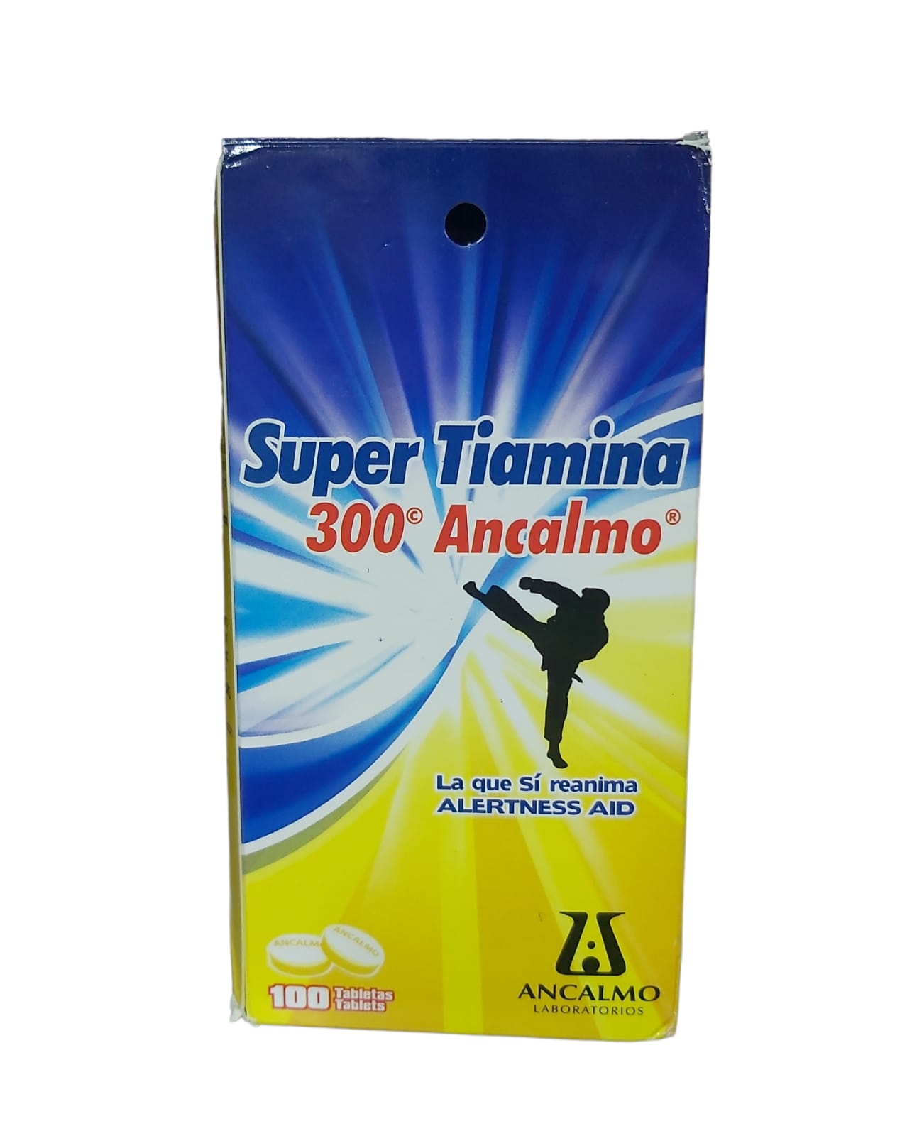 Foto 2 pulgar | Suplemento Alimenticio Super Tiamina 300 Ancalmo 100 Tabletas