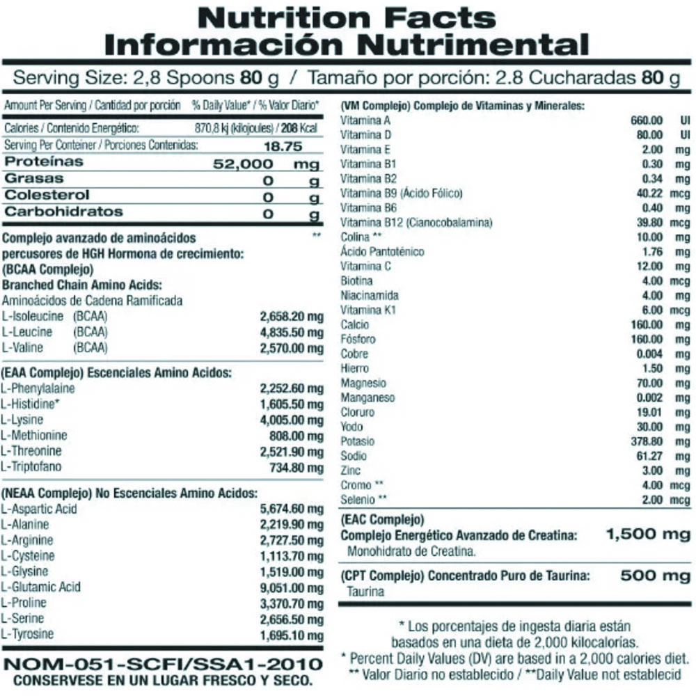 Foto 4 pulgar | Proteína Isolate 3,500 Sabor Nuez/Avellana