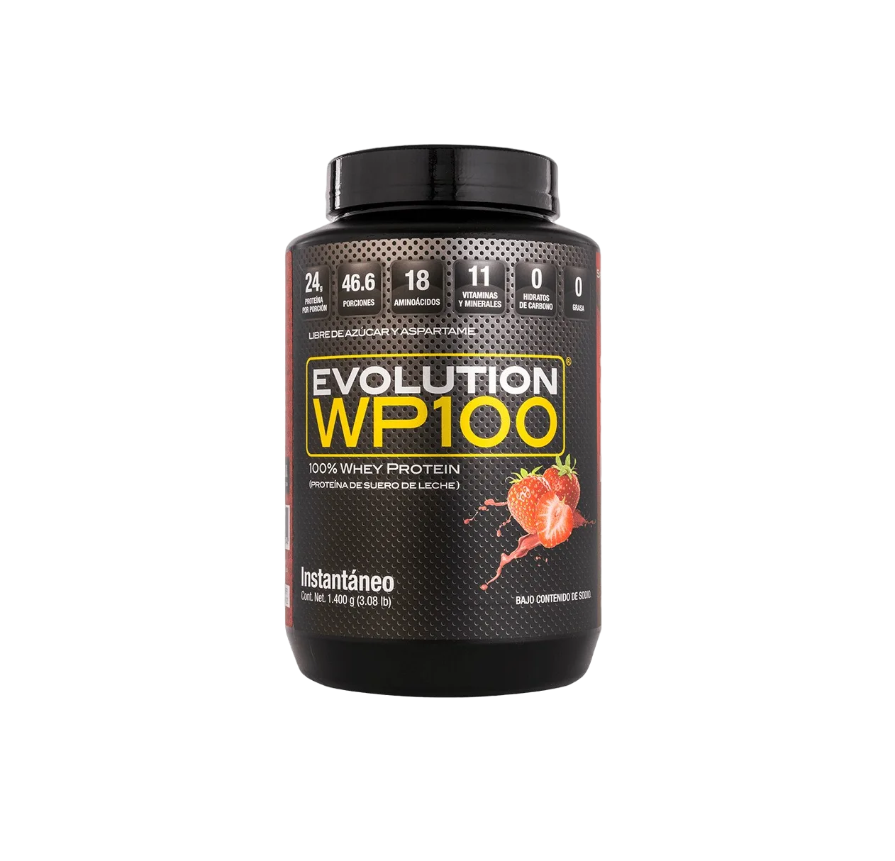 Foto 2 pulgar | Suplemento en Polvo Evolution Wp100 Proteínas Sabor Fresa de 1.4 kg