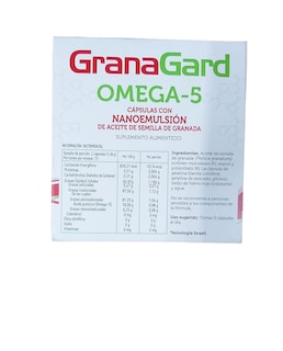 Foto 2 | Suplemento Alimenticio Naturacastle Grana Gard Omega 5 con 30 Capsulas 0.64 G c/u