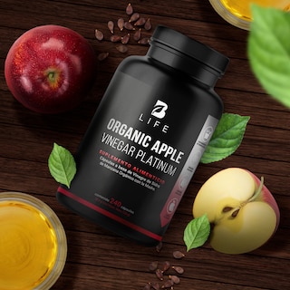 Foto 8 | Vinagre de Manzana Orgánico de 240 Cápsulas Apple Platinum B Life