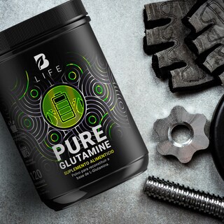 Foto 7 | Glutamina Micronizada 120 Servicios Pure Glutamine B Life