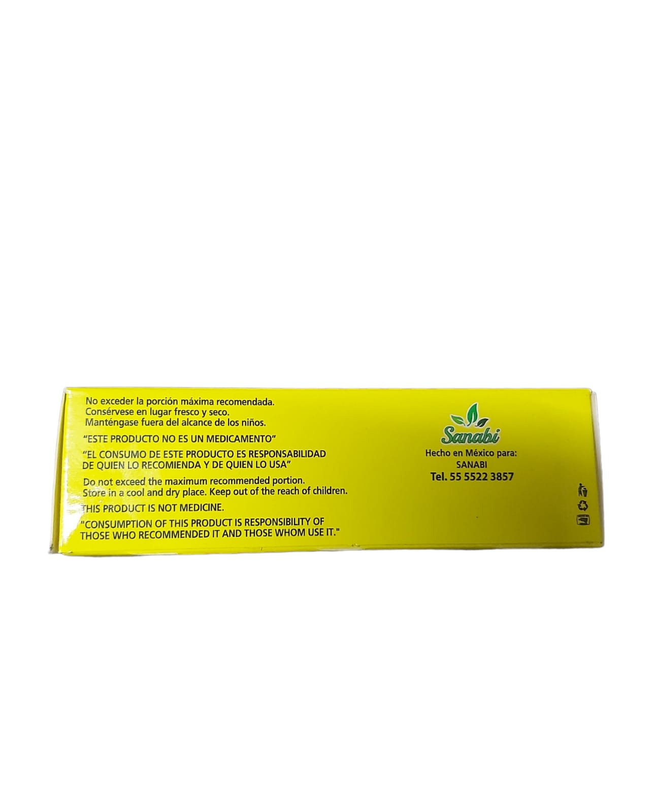 Foto 3 pulgar | Aguaje Peruano Sanabi Con 30 Capsulas De 500 Mg C/u