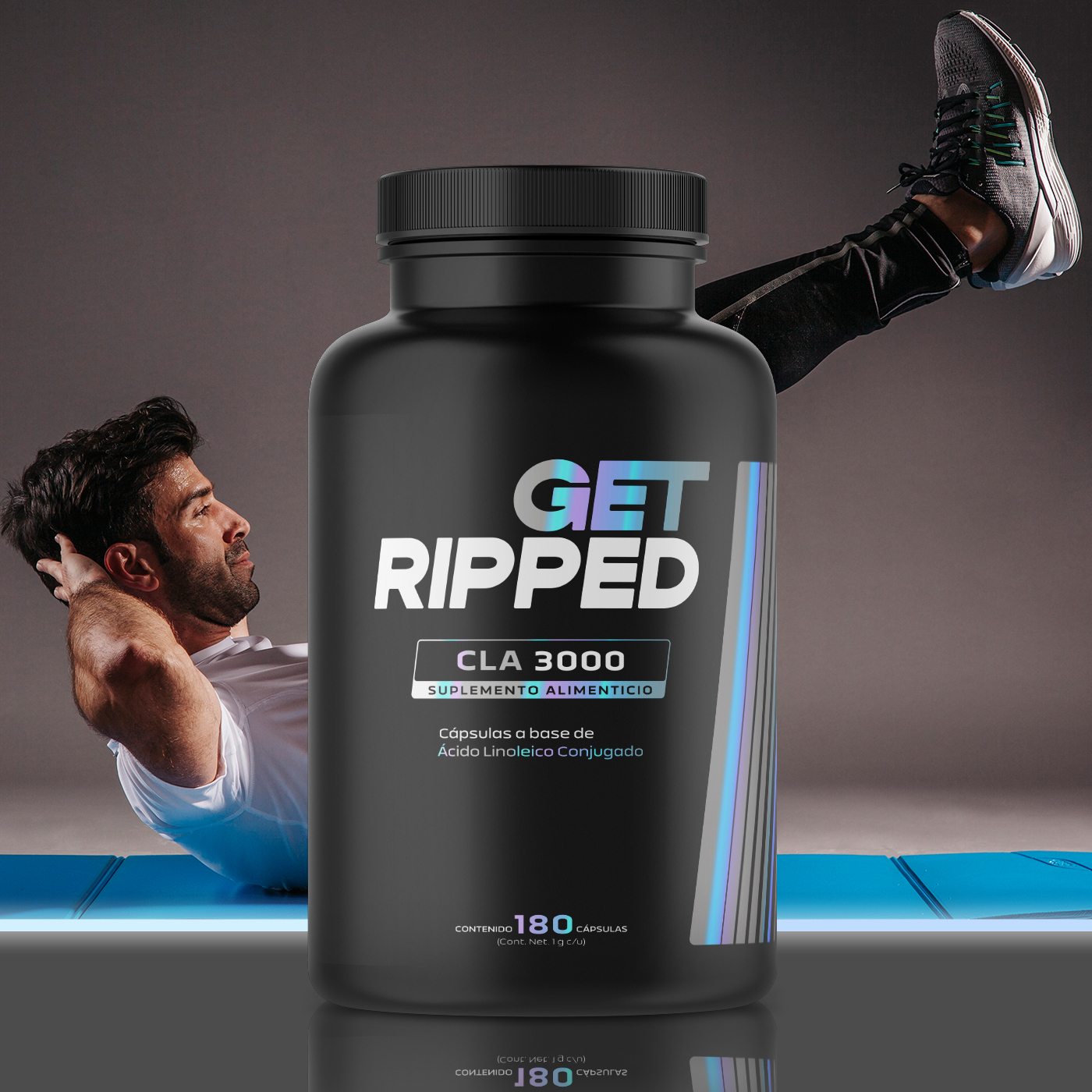 Foto 5 | Cla 3000 Ácido Linoleico 180 Capsulas Get Ripped