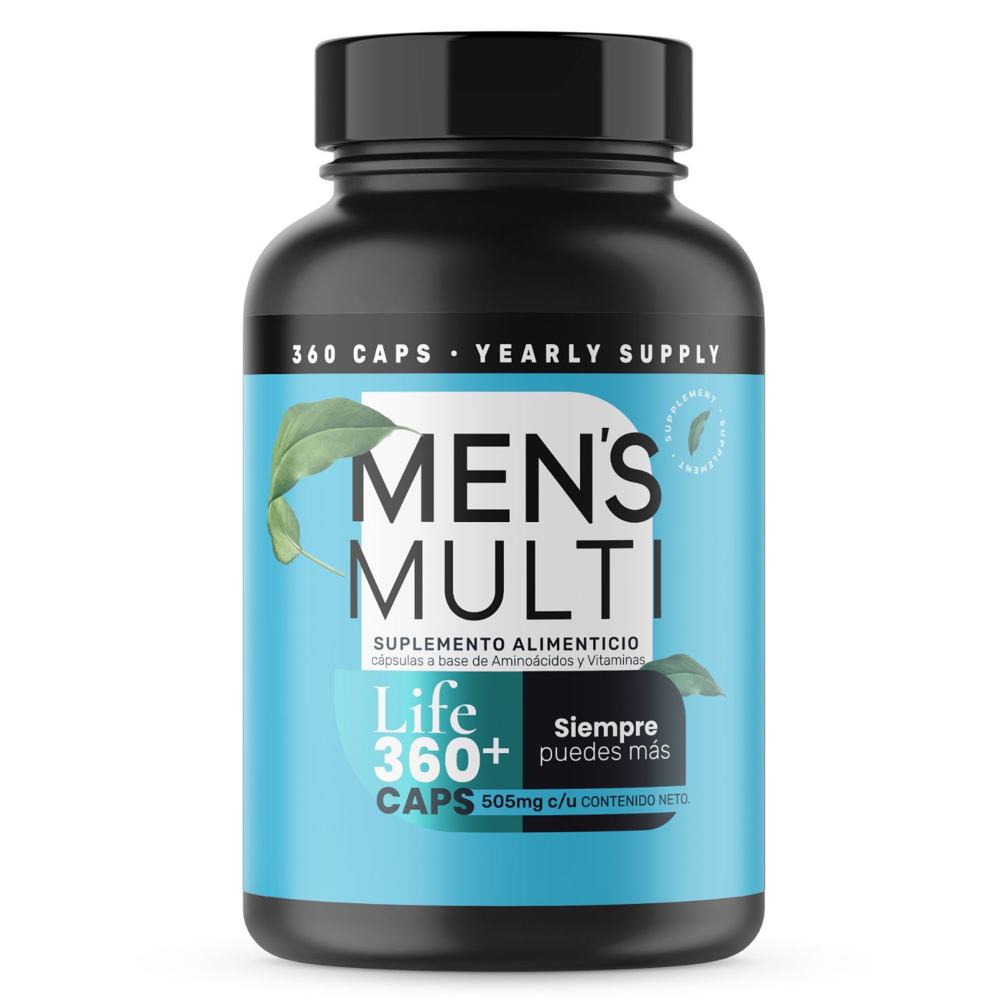 Suplemento Multivitamínico Life 360+ Mens Multi 360 Cápsulas $559