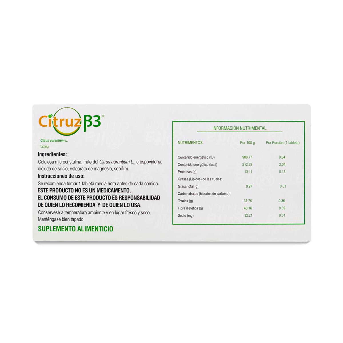 Foto 4 pulgar | Citruz B3 Ifa Celtics Citrus Aurantium 20 Tabletas