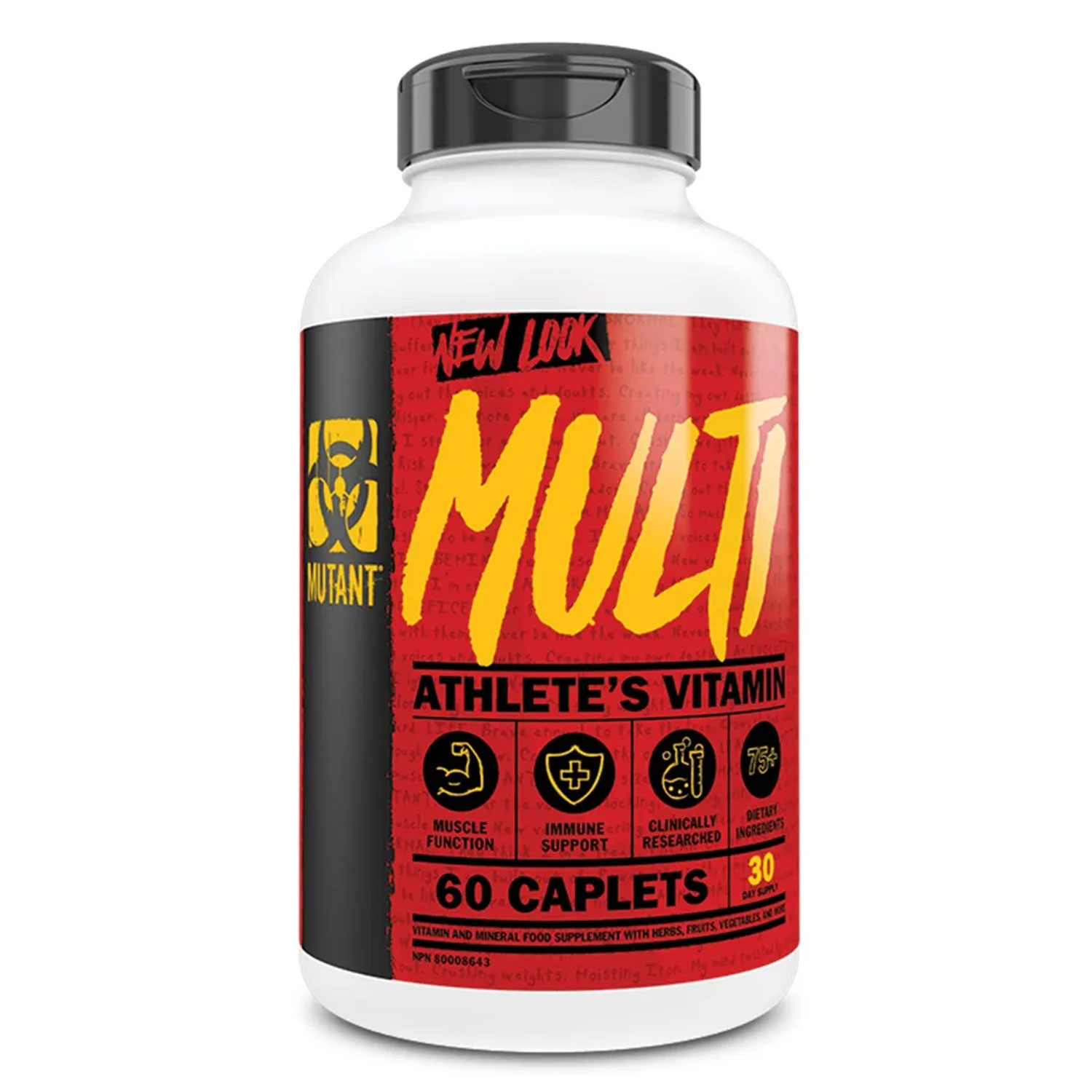 Foto 2 pulgar | Vitaminas Mutant Multi 60 Cápsulas 30 Servicios
