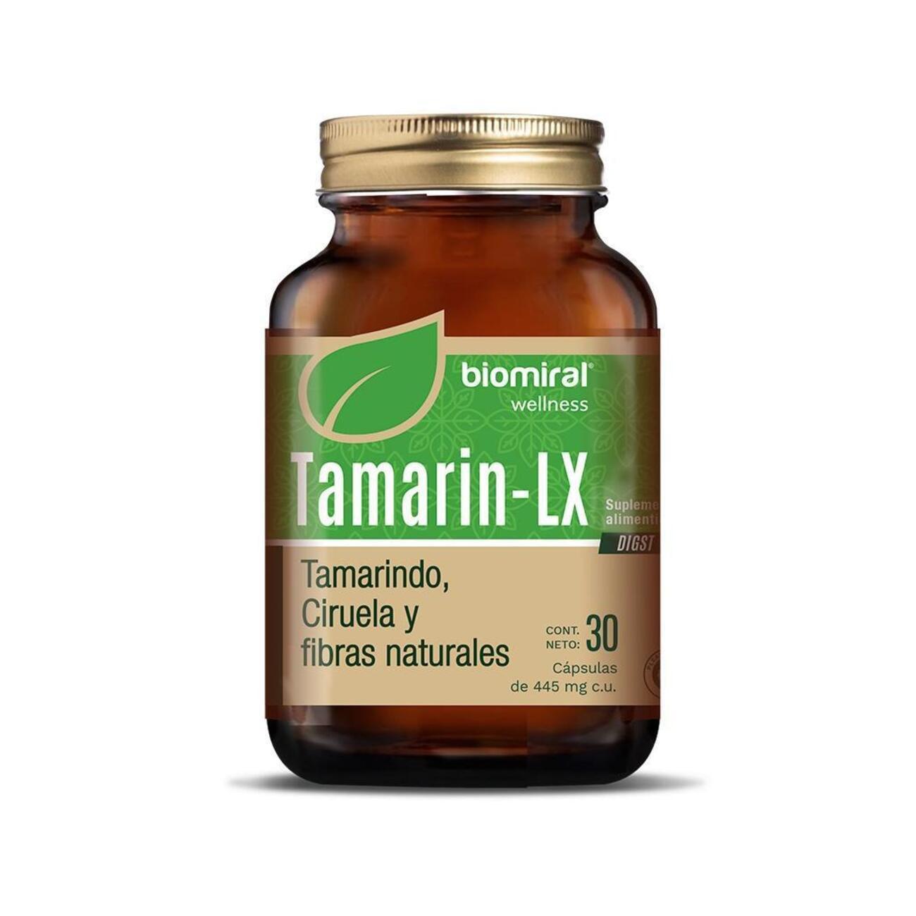 Tamarin Lx Fibra Natural 30 Capsulas Auxiliar Estreñimiento
