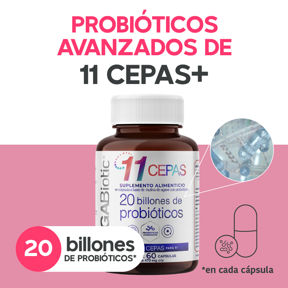 Foto 3 pulgar | Suplemento Alimenticio 20 Billones de Probióticos Megabiotic 60 Cápsulas