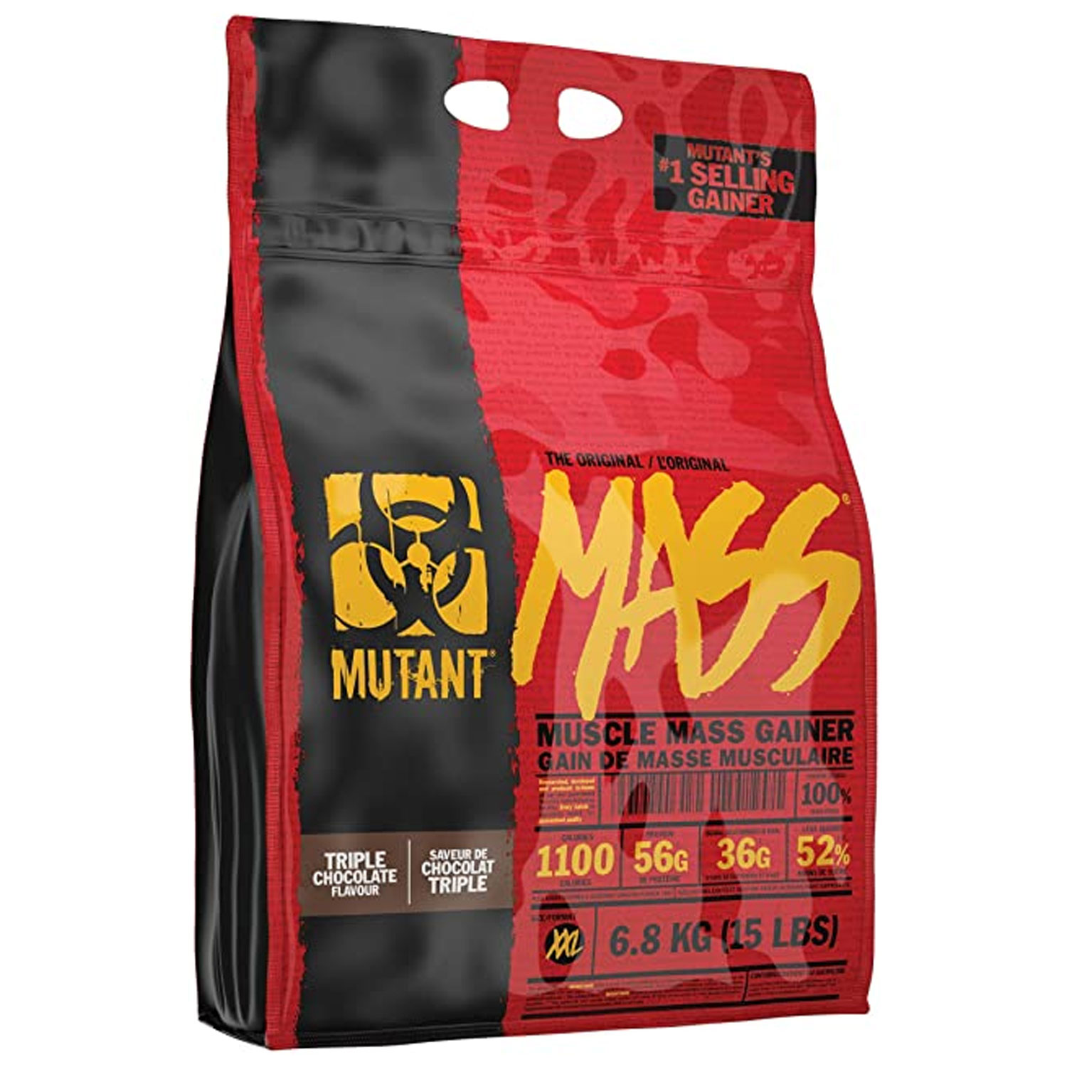 Foto 2 pulgar | Suplemento Alimenticio Proteína Mutant Mass 15 LB Ganador de Peso Triple Chocolate