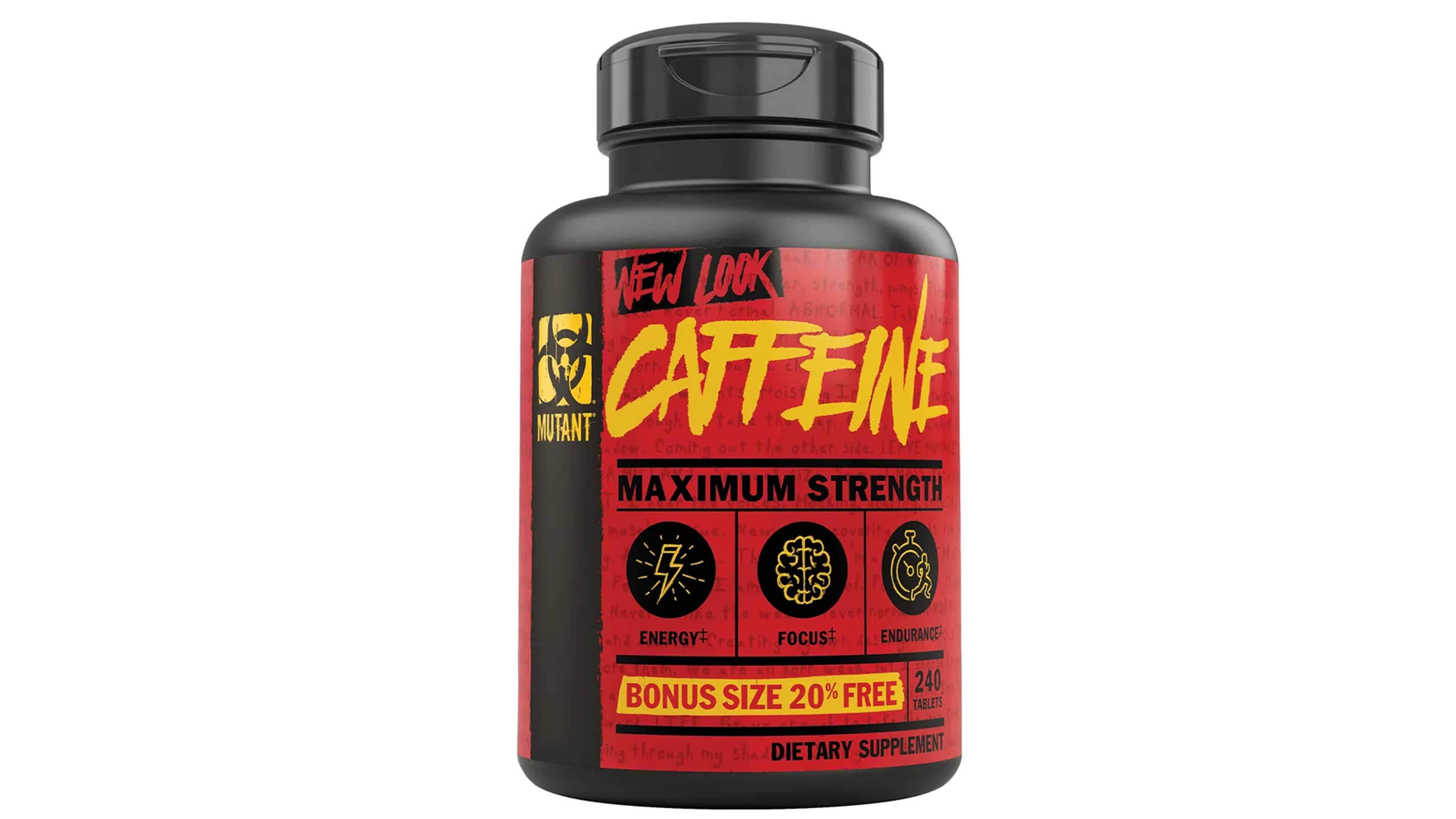 Suplemento Diurético Cafeina Mutant 240 Tabletas $355