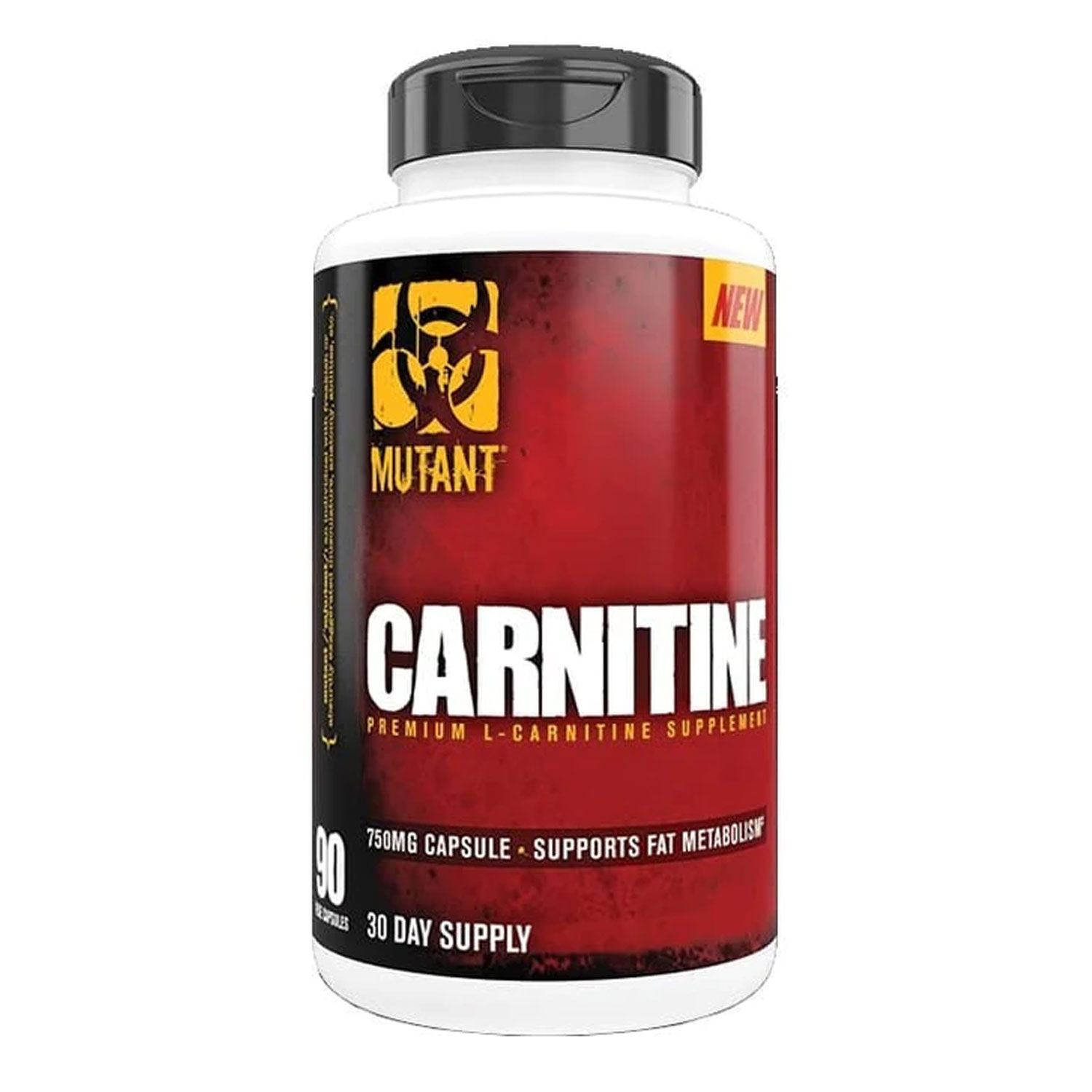 Suplemento Alimenticio Carnitina Mutant Carnitine 90 CAPS L-carnitina 750 MG