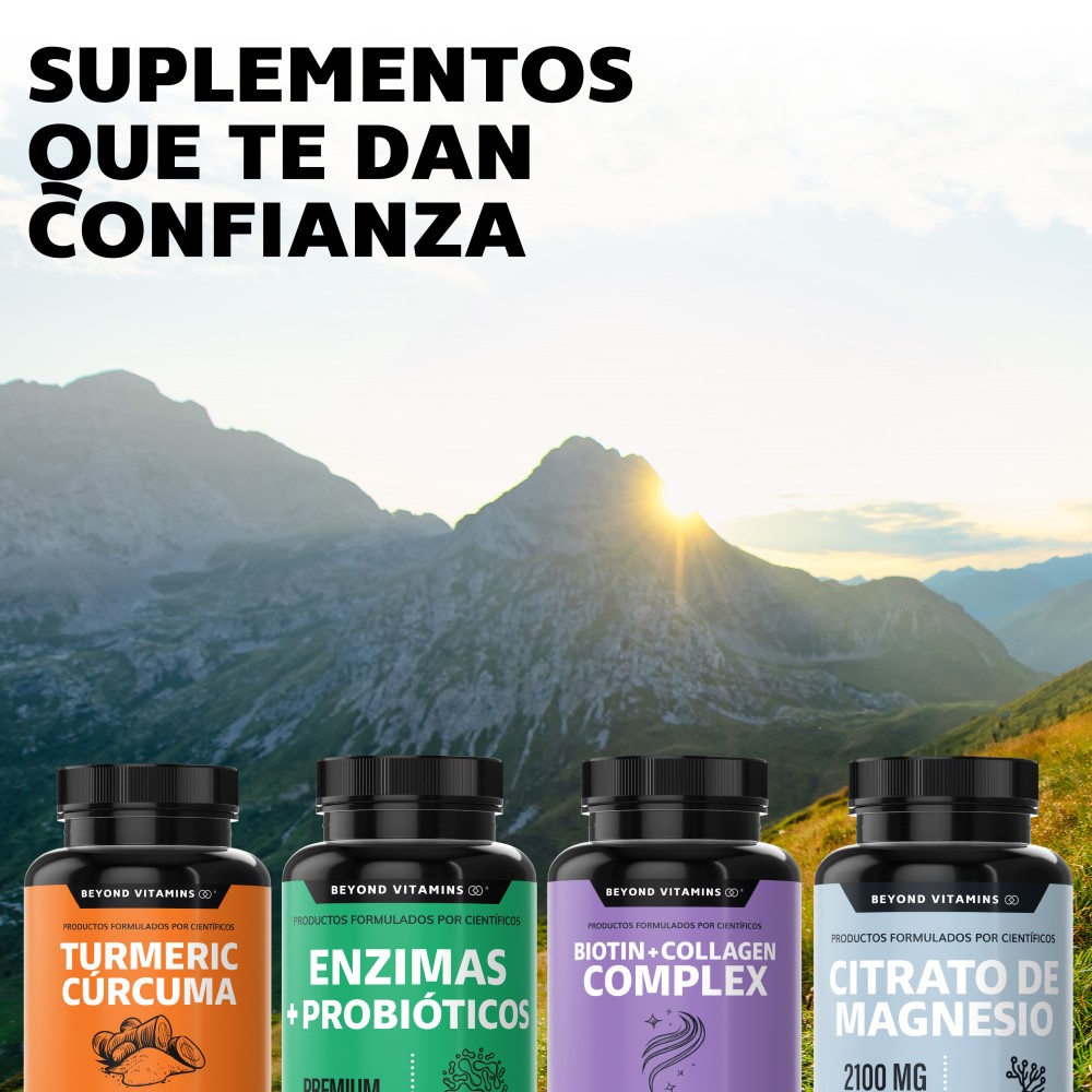 Foto 4 pulgar | Suplemento Alimenticio Beyond Vitamins Glucosamina Y Cúrcuma  60 Cápsulas