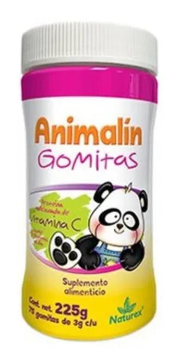 Foto 2 pulgar | Animalin Gomitas Vitamina Con 75 Pzas Niños Y Adultos