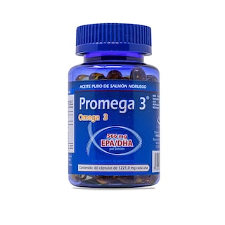Foto 1 | Suplemento Progela Promega 3 60 Capsulas 221 Mg 566 mg Epa/dha