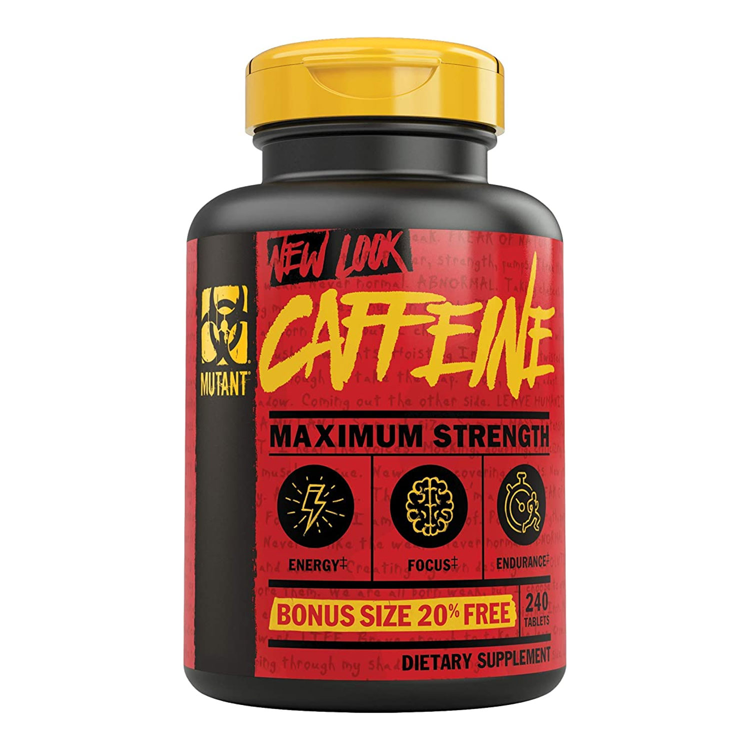 Foto 1 | Suplemento Alimenticio Mutant Caffeine Energía Focus 200 mg
