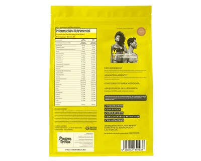 Foto 2 | Suplemento Alimenticio Protein World The Slender Blend Caramelo 1.2 Kg