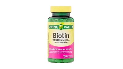 Foto 1 | Suplemento Alimenticio Spring Valley Biotina 10,000mg 120 Sofgels