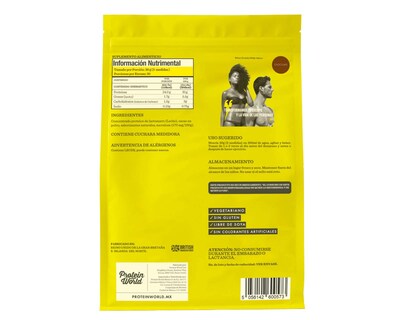 Foto 2 | Suplemento Alimenticio Protein World Whey Protein Concentrate Sabor Chocolate 900 g