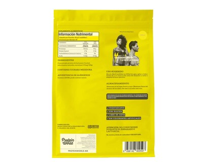 Foto 2 | Suplemento Alimenticio Protein World Whey Protein Concentrate Sabor Plátano 900 g