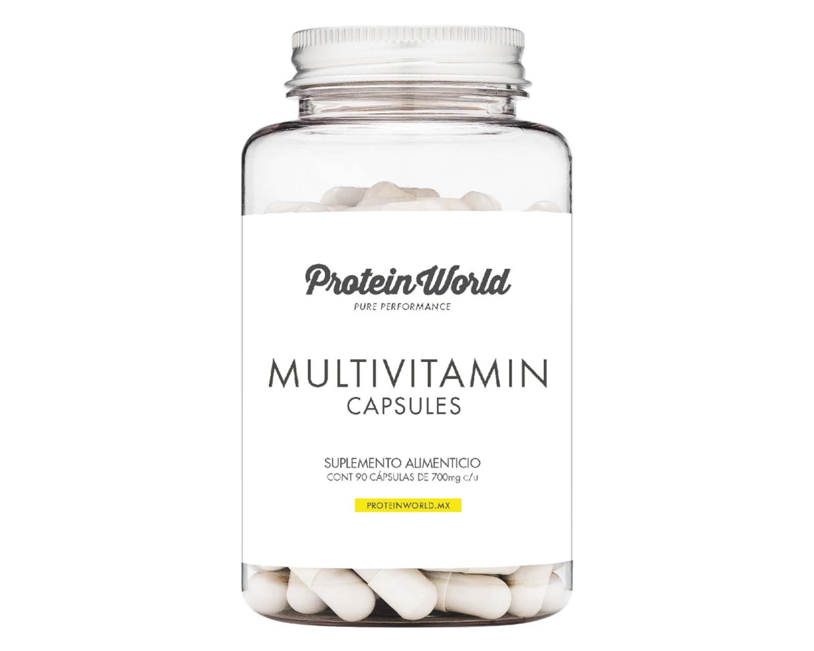 Foto 2 pulgar | Suplemento Alimenticio Protein World 90 Cápsulas Multi Vitamínicas