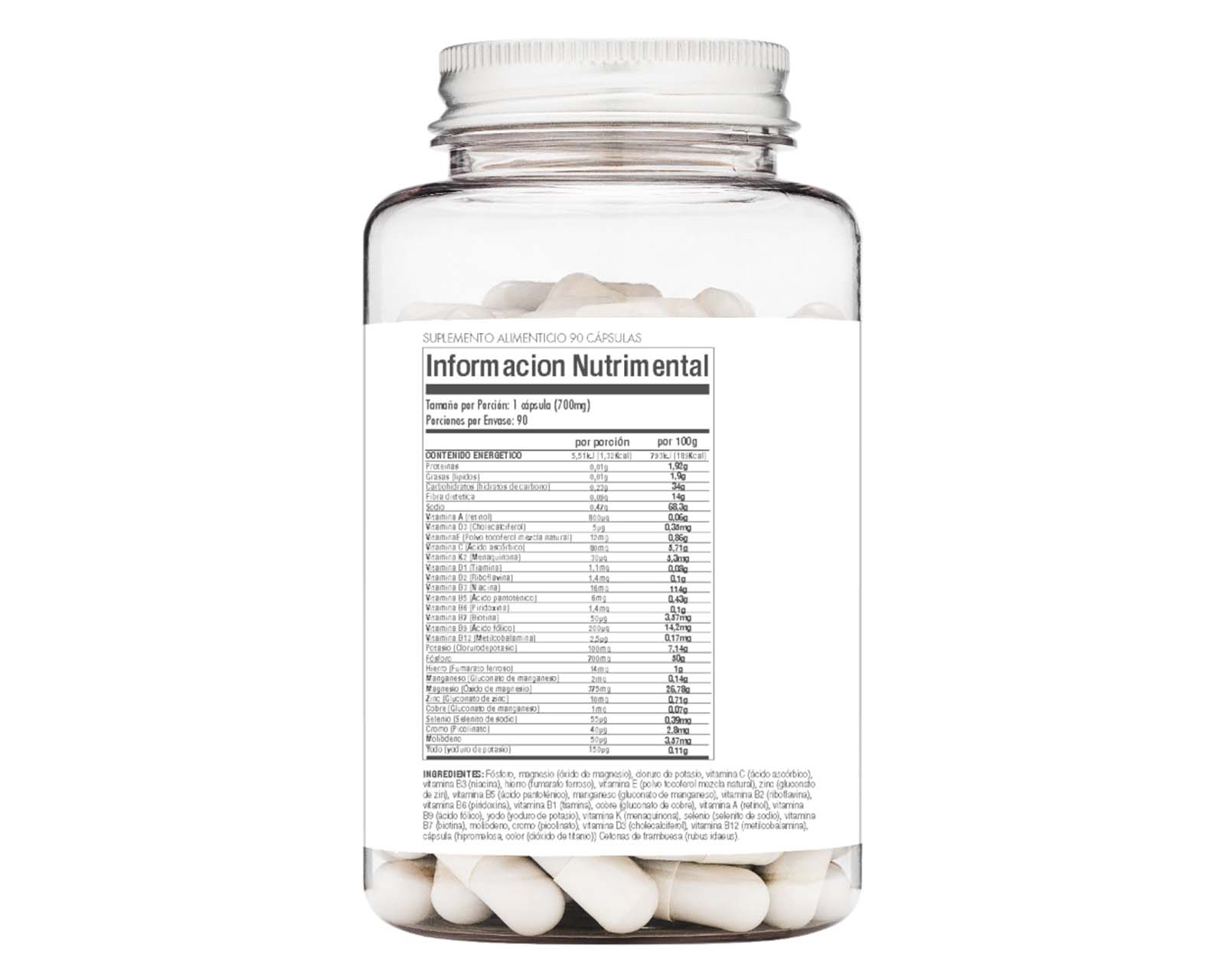 Foto 3 pulgar | Suplemento Alimenticio Protein World 90 Cápsulas Multi Vitamínicas