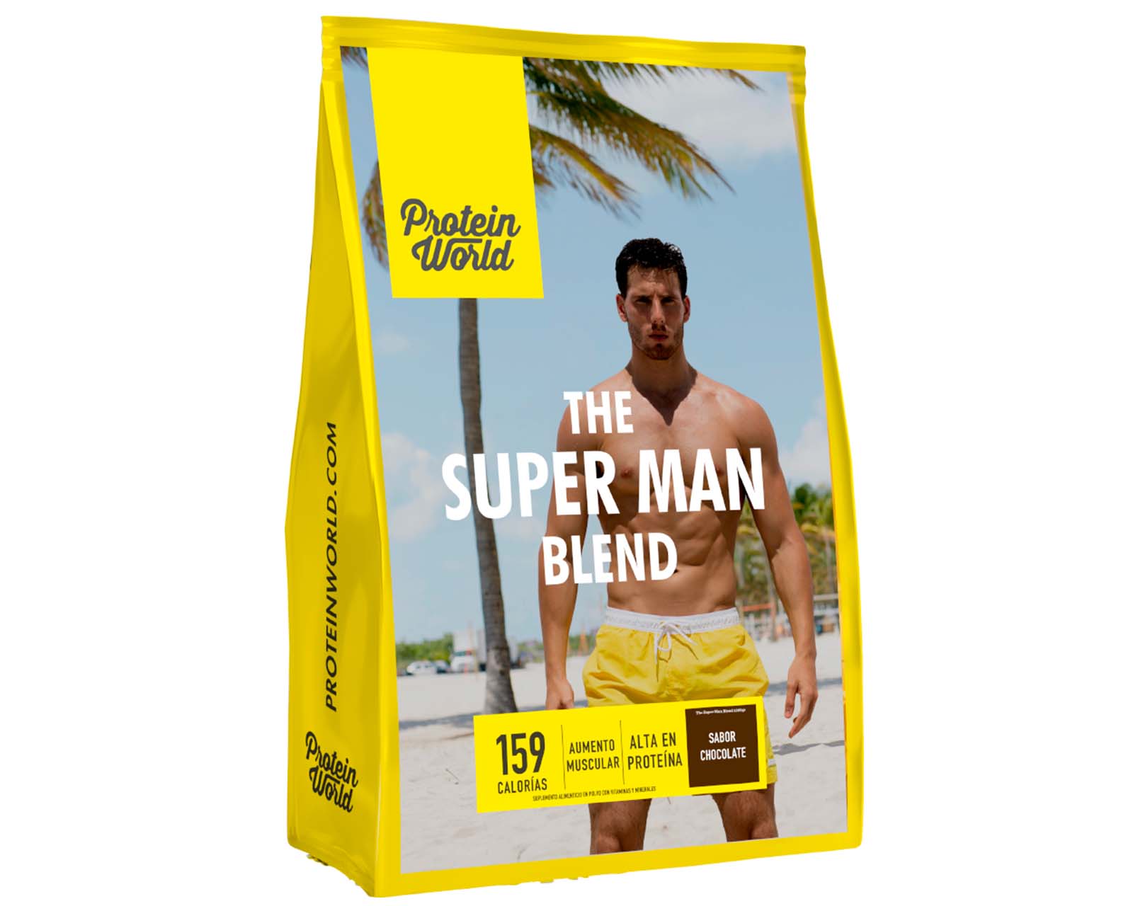 Foto 4 pulgar | Suplemento Alimenticio Protein World Superman Blend 1.2 Kg