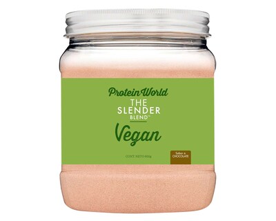 Foto 1 | Suplemento Alimenticio Protein World Vegan Slender Blend Chocolate 600g