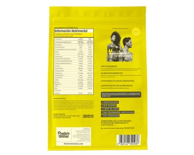Foto 2 | Suplemento Alimenticio Protein World The Slender Blend Platano 1.2 Kg
