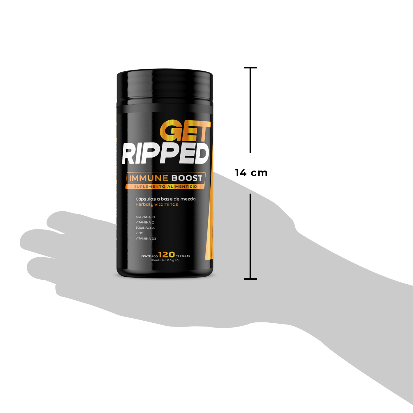 Foto 6 pulgar | Suplemento Alimenticio B Life Get Ripped Carnitine Immune Boost 120 Cápsulas