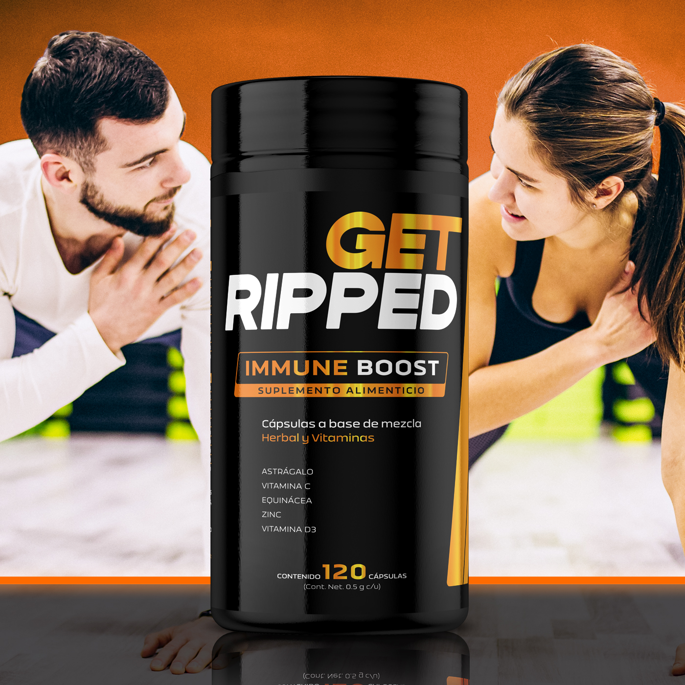 Foto 6 | Suplemento Alimenticio B Life Get Ripped Carnitine Immune Boost 120 Cápsulas