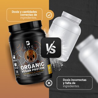 Foto 5 | Proteína Orgánica Vegana de 3 Lbs Sabor Chocolate B Life