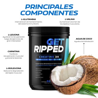 Foto 3 | Suplemento B Life Creatina Monohidratada en Polvo 90 porciones Sabor Fruit Punch Get Ripped