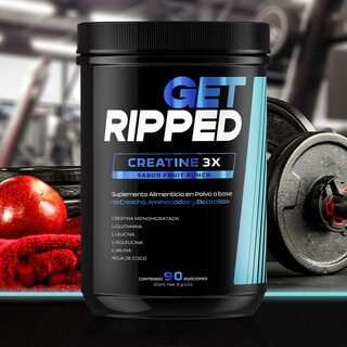 Foto 6 | Suplemento B Life Creatina Monohidratada en Polvo 90 porciones Sabor Fruit Punch Get Ripped