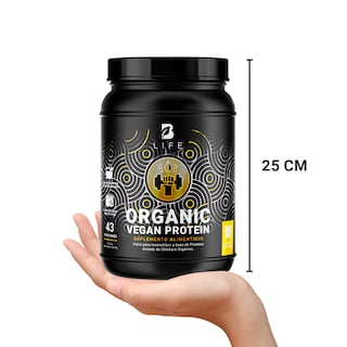 Foto 6 | Proteína Orgánica Vegana 3 Lbs Sabor Vainilla B Life